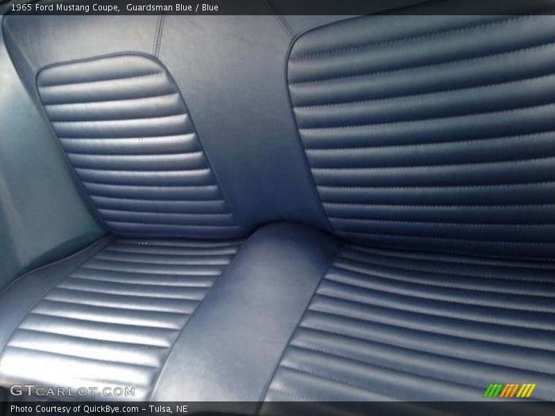 Guardsman Blue / Blue 1965 Ford Mustang Coupe