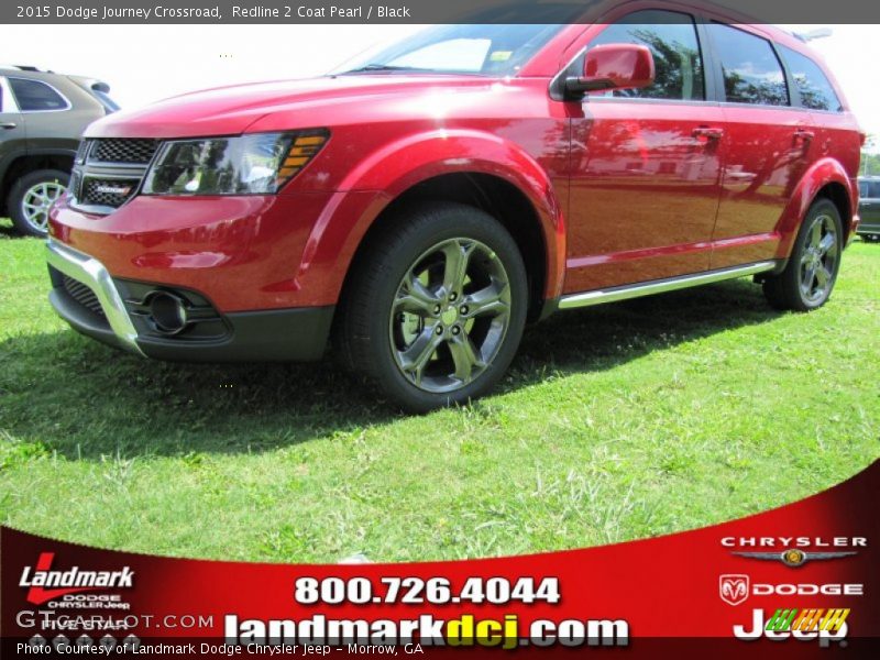 Redline 2 Coat Pearl / Black 2015 Dodge Journey Crossroad