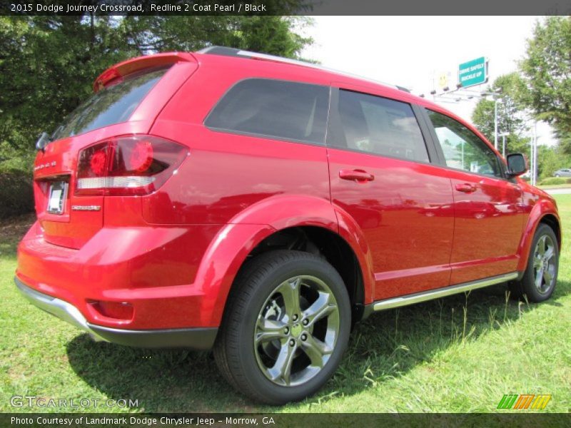 Redline 2 Coat Pearl / Black 2015 Dodge Journey Crossroad