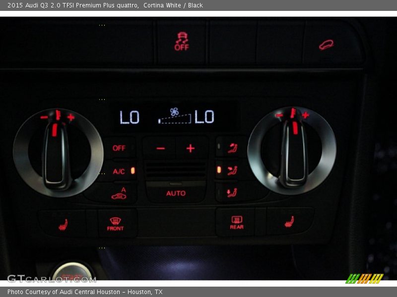 Controls of 2015 Q3 2.0 TFSI Premium Plus quattro
