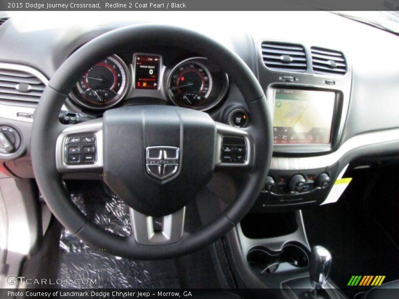 Redline 2 Coat Pearl / Black 2015 Dodge Journey Crossroad