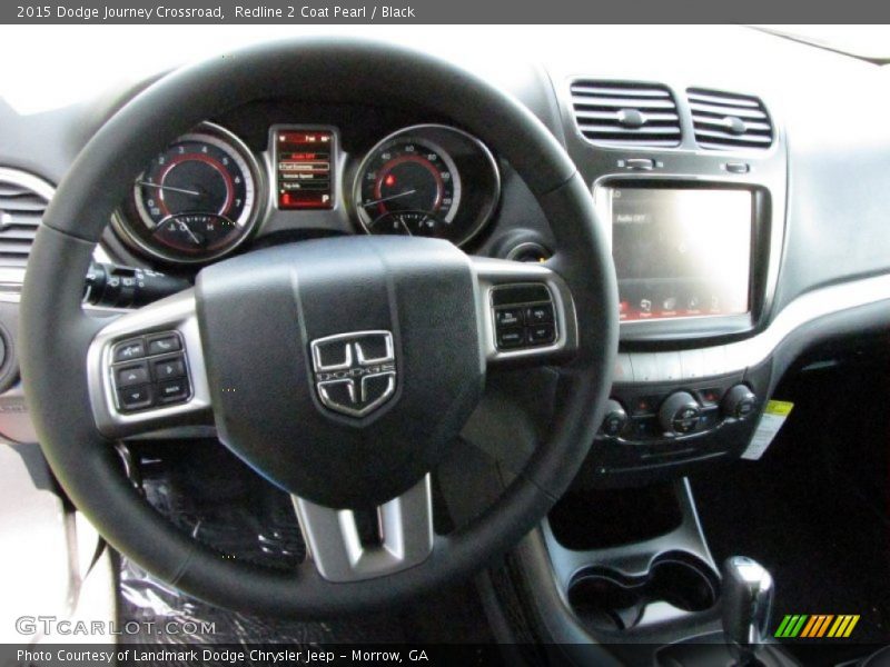 Redline 2 Coat Pearl / Black 2015 Dodge Journey Crossroad