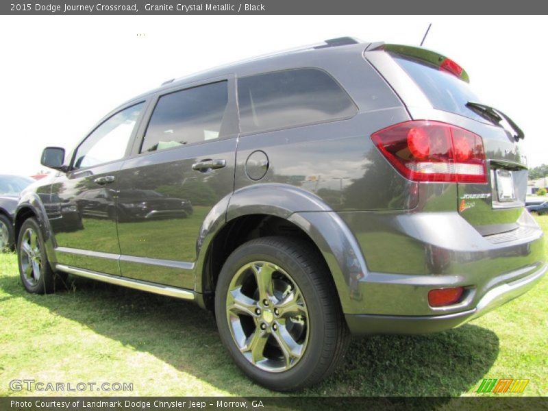 Granite Crystal Metallic / Black 2015 Dodge Journey Crossroad