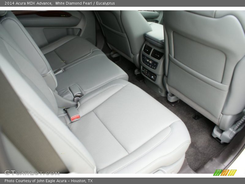 White Diamond Pearl / Eucalyptus 2014 Acura MDX Advance