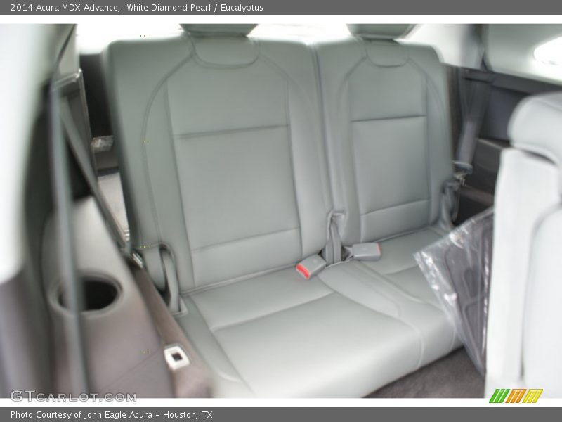 White Diamond Pearl / Eucalyptus 2014 Acura MDX Advance