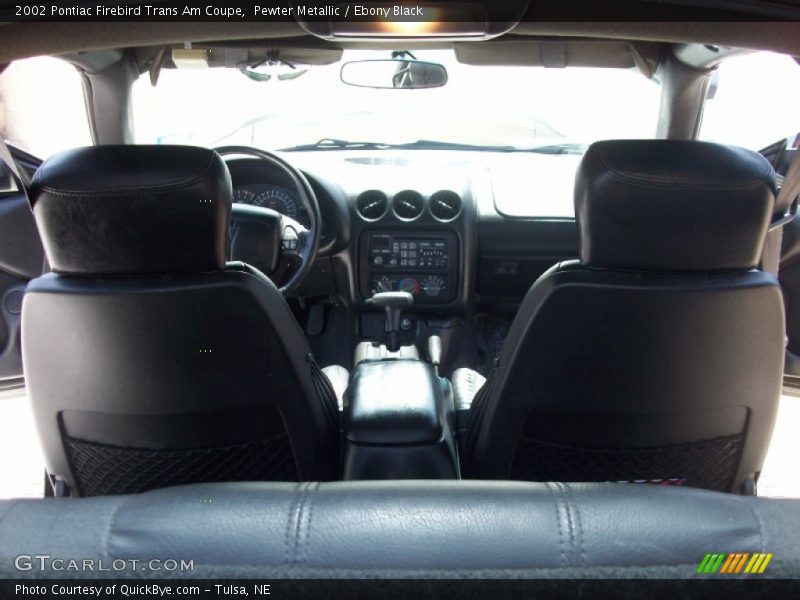 Pewter Metallic / Ebony Black 2002 Pontiac Firebird Trans Am Coupe