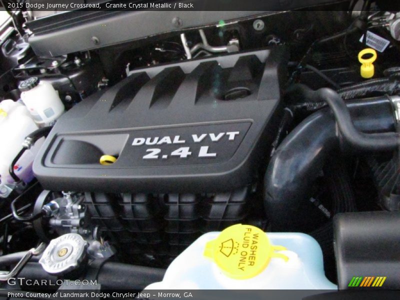 Granite Crystal Metallic / Black 2015 Dodge Journey Crossroad