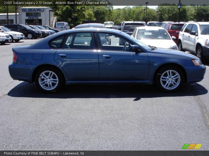 Atlantic Blue Pearl / Charcoal Black 2005 Subaru Legacy 2.5i Sedan