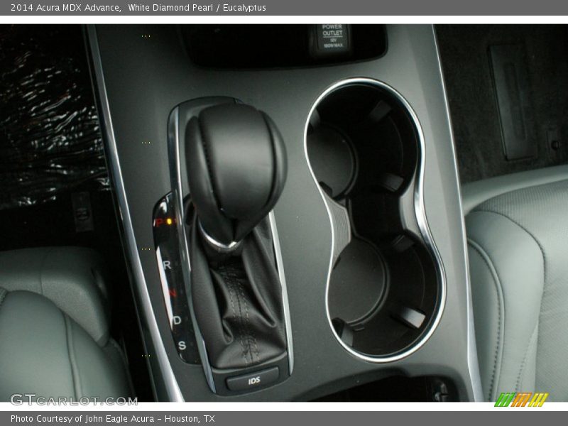 White Diamond Pearl / Eucalyptus 2014 Acura MDX Advance