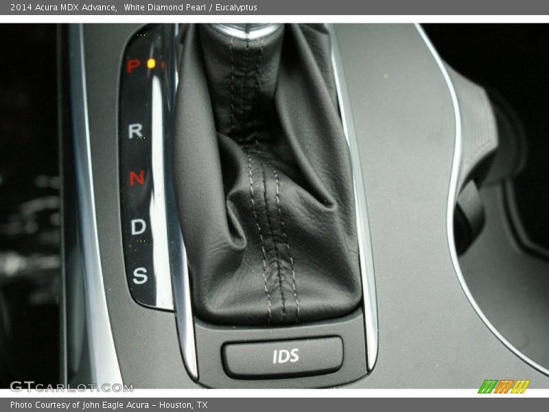 White Diamond Pearl / Eucalyptus 2014 Acura MDX Advance