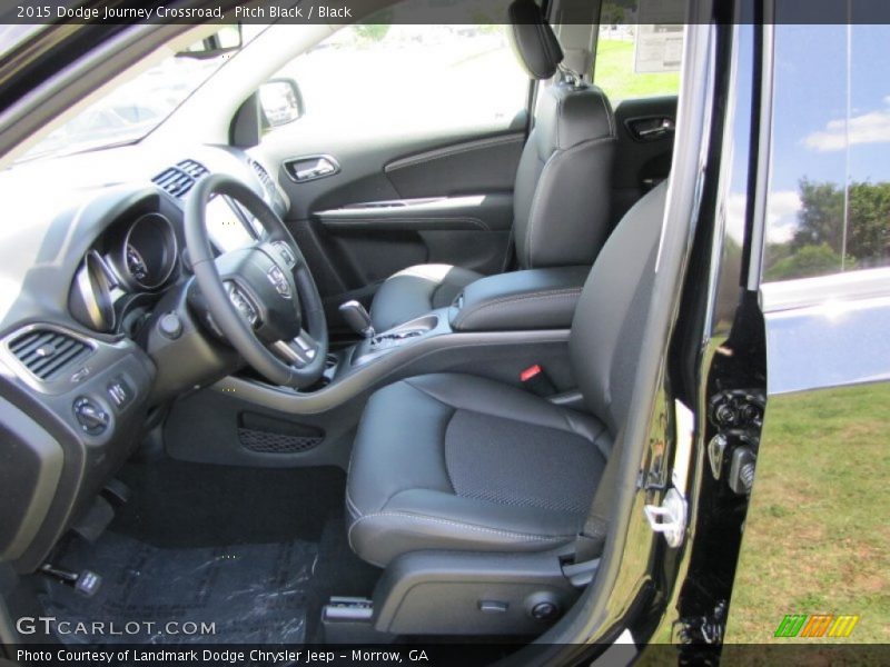 Pitch Black / Black 2015 Dodge Journey Crossroad