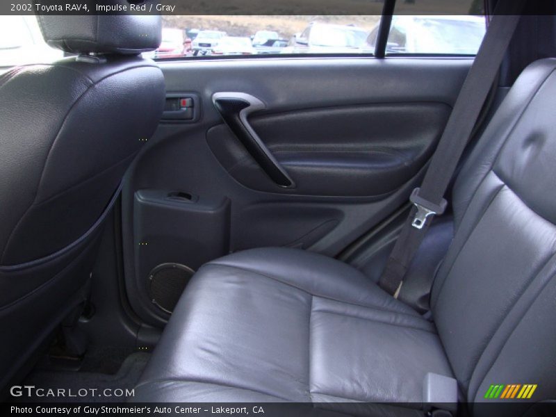 Impulse Red / Gray 2002 Toyota RAV4