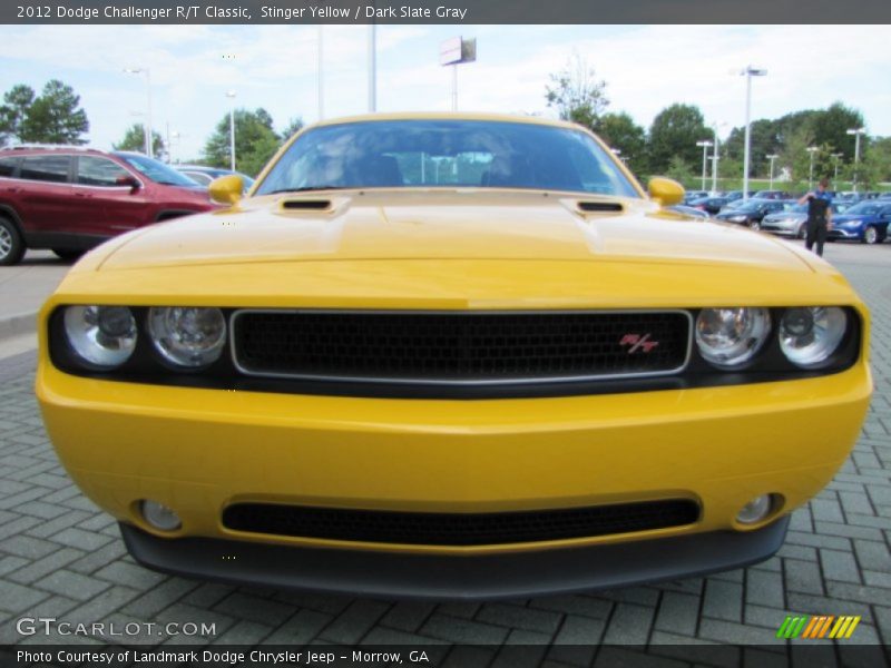 Stinger Yellow / Dark Slate Gray 2012 Dodge Challenger R/T Classic