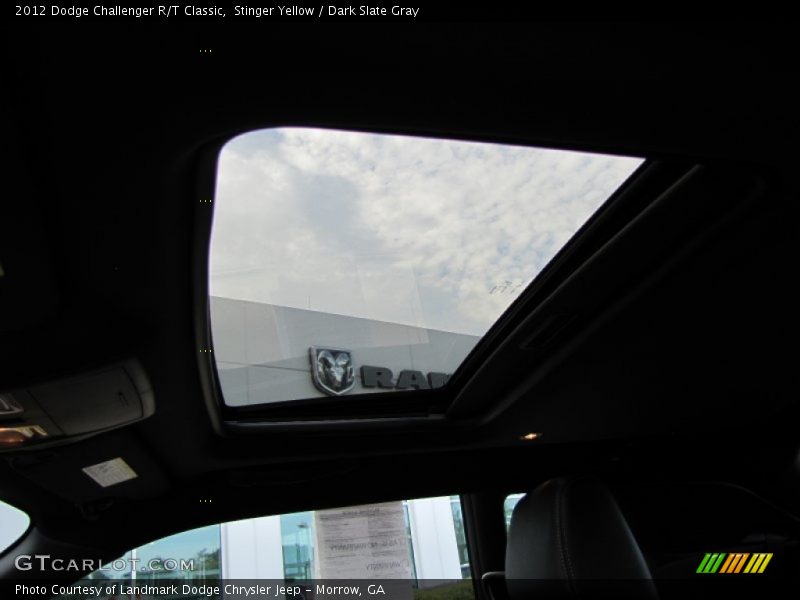 Stinger Yellow / Dark Slate Gray 2012 Dodge Challenger R/T Classic