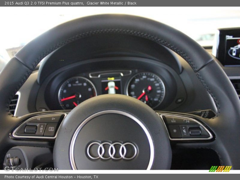 Glacier White Metallic / Black 2015 Audi Q3 2.0 TFSI Premium Plus quattro