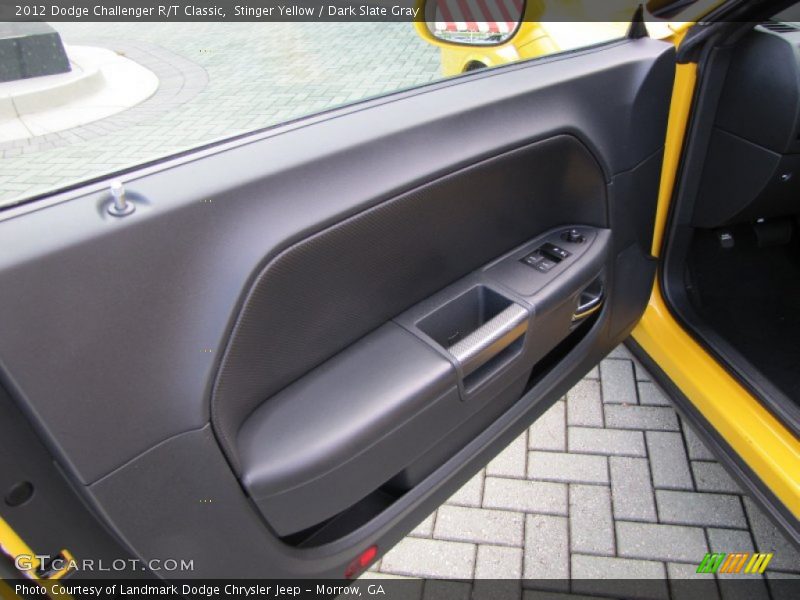 Stinger Yellow / Dark Slate Gray 2012 Dodge Challenger R/T Classic