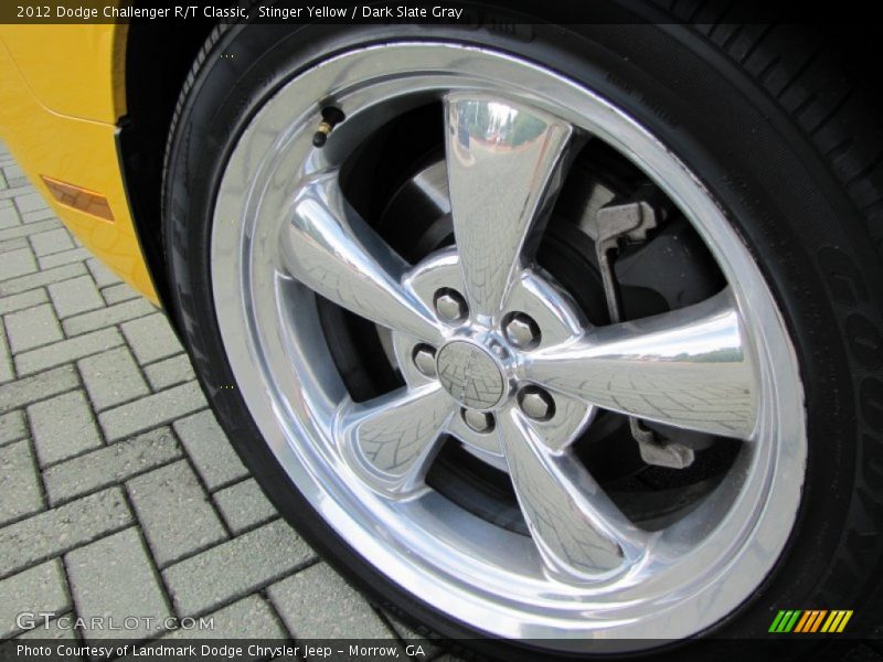 Stinger Yellow / Dark Slate Gray 2012 Dodge Challenger R/T Classic