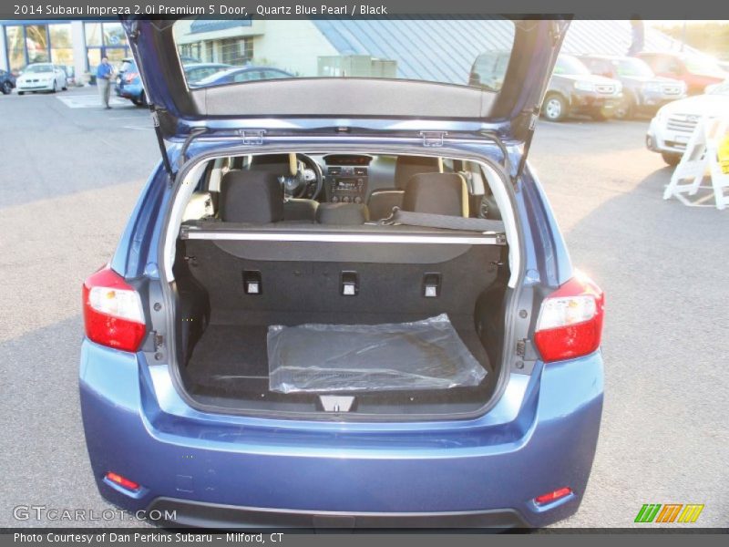 Quartz Blue Pearl / Black 2014 Subaru Impreza 2.0i Premium 5 Door