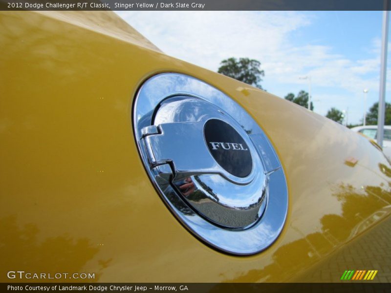 Stinger Yellow / Dark Slate Gray 2012 Dodge Challenger R/T Classic