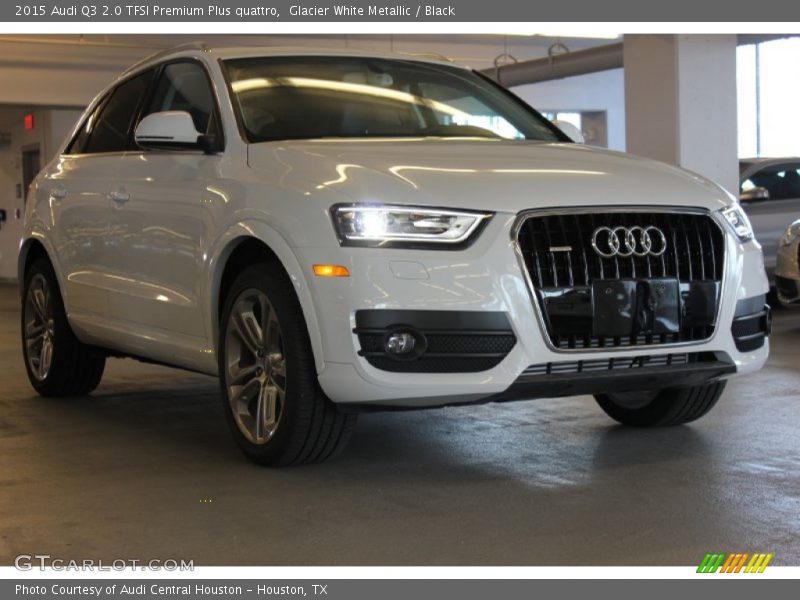 Glacier White Metallic / Black 2015 Audi Q3 2.0 TFSI Premium Plus quattro