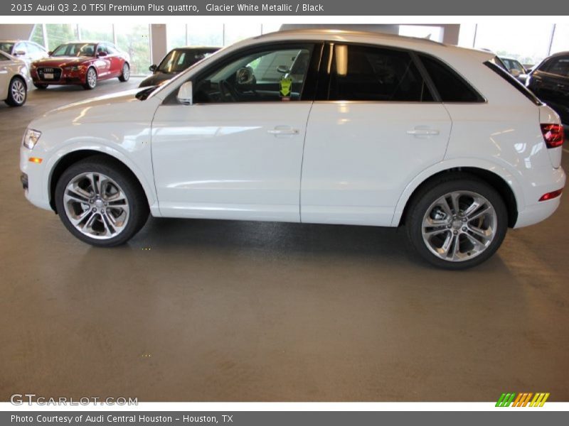 Glacier White Metallic / Black 2015 Audi Q3 2.0 TFSI Premium Plus quattro