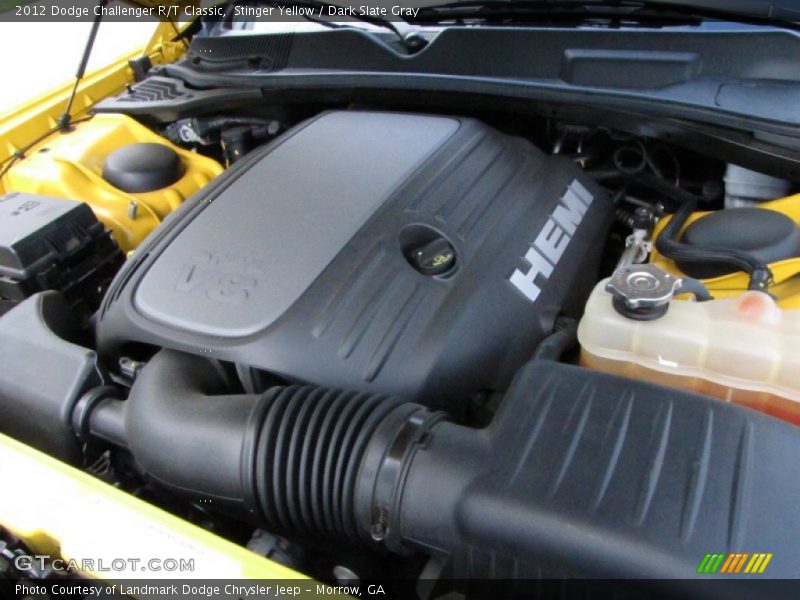 Stinger Yellow / Dark Slate Gray 2012 Dodge Challenger R/T Classic