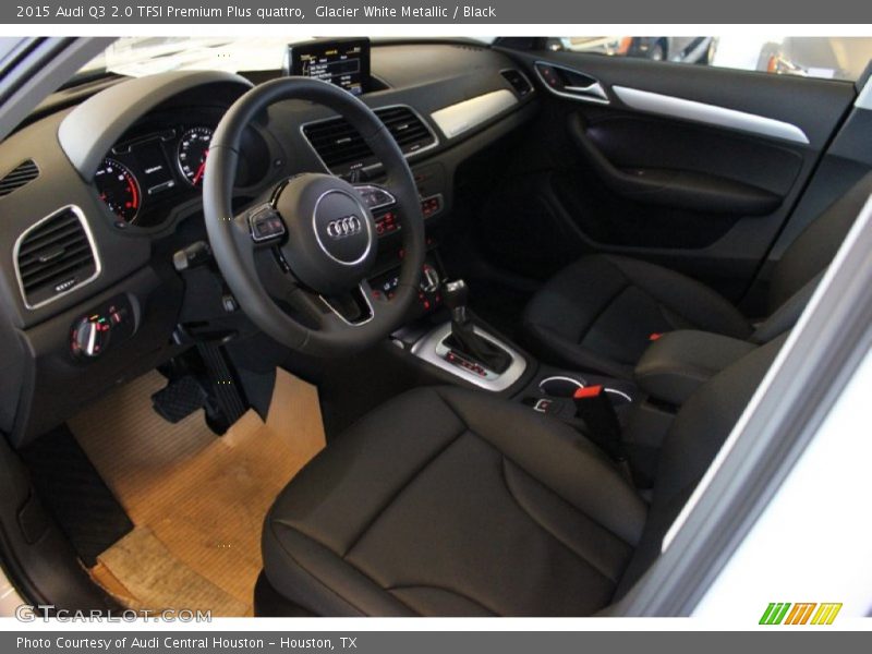 Glacier White Metallic / Black 2015 Audi Q3 2.0 TFSI Premium Plus quattro