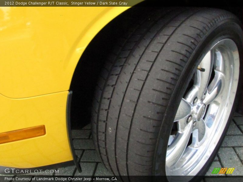 Stinger Yellow / Dark Slate Gray 2012 Dodge Challenger R/T Classic