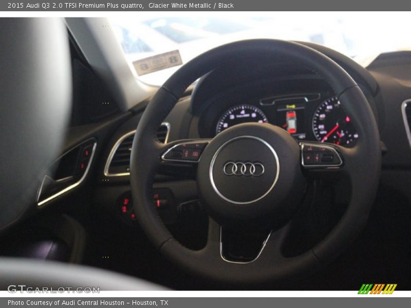Glacier White Metallic / Black 2015 Audi Q3 2.0 TFSI Premium Plus quattro