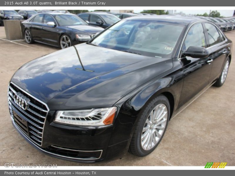 Front 3/4 View of 2015 A8 3.0T quattro