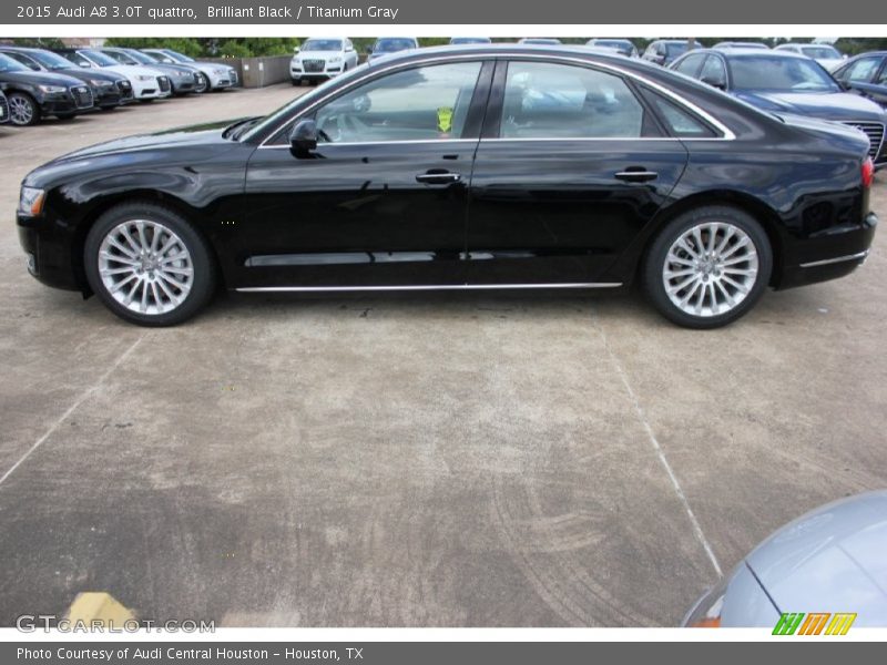  2015 A8 3.0T quattro Brilliant Black