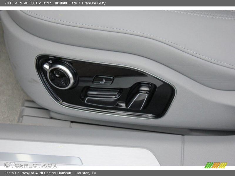 Brilliant Black / Titanium Gray 2015 Audi A8 3.0T quattro