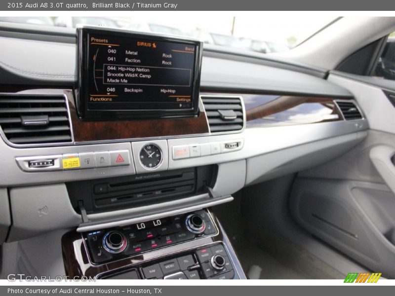 Dashboard of 2015 A8 3.0T quattro
