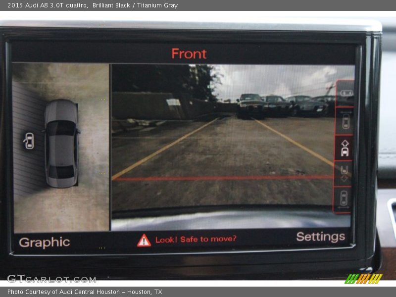 Brilliant Black / Titanium Gray 2015 Audi A8 3.0T quattro