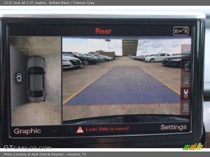 Brilliant Black / Titanium Gray 2015 Audi A8 3.0T quattro
