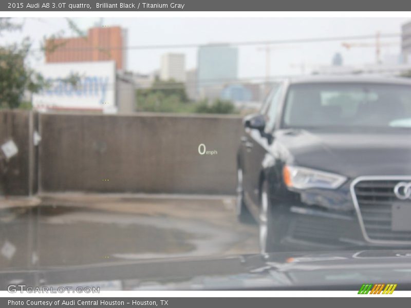 Brilliant Black / Titanium Gray 2015 Audi A8 3.0T quattro