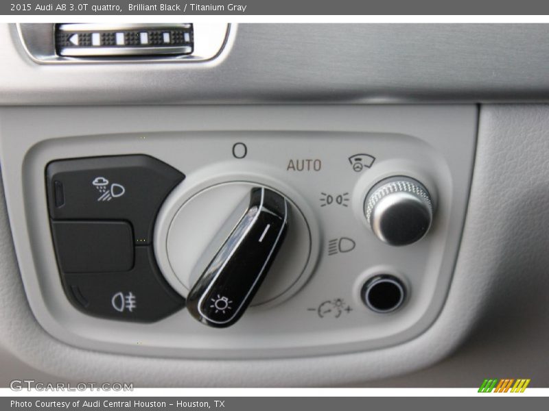 Controls of 2015 A8 3.0T quattro