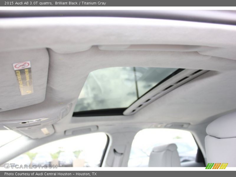 Brilliant Black / Titanium Gray 2015 Audi A8 3.0T quattro