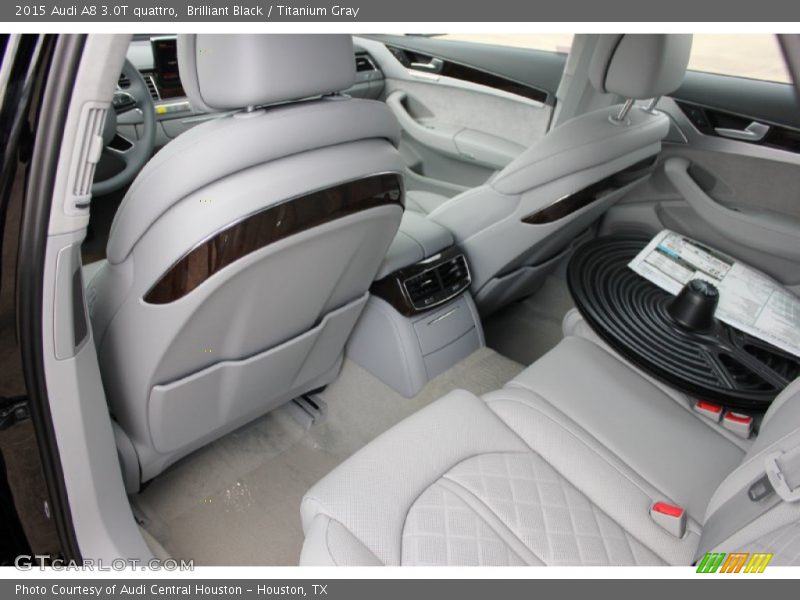 Rear Seat of 2015 A8 3.0T quattro