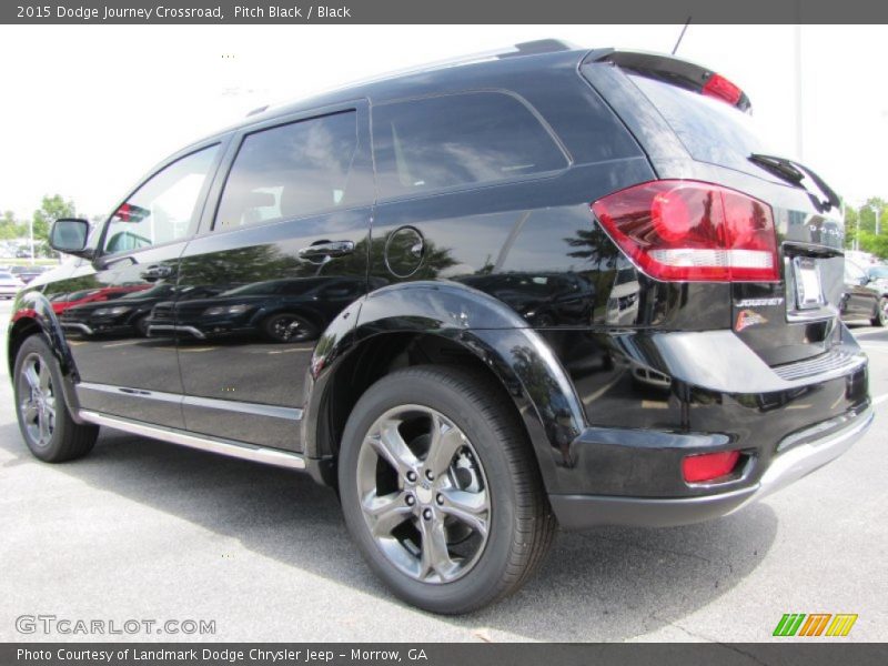 Pitch Black / Black 2015 Dodge Journey Crossroad