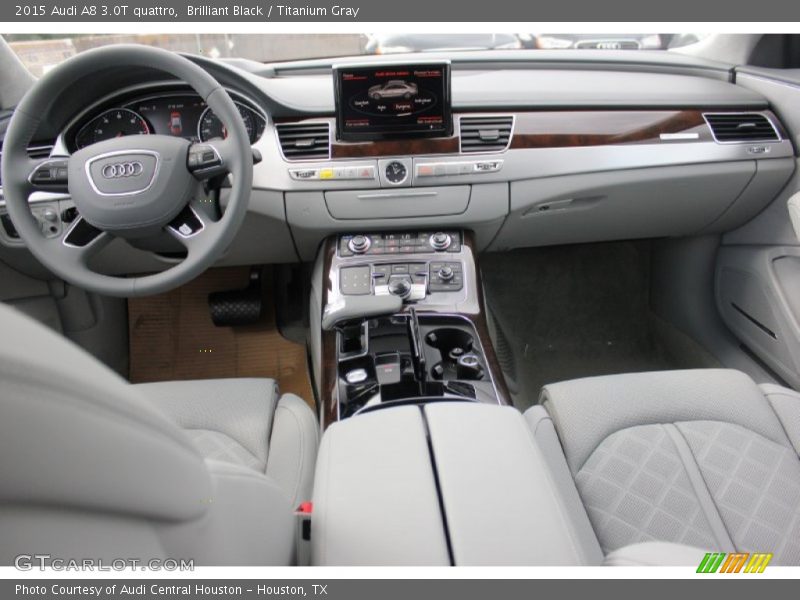 Dashboard of 2015 A8 3.0T quattro