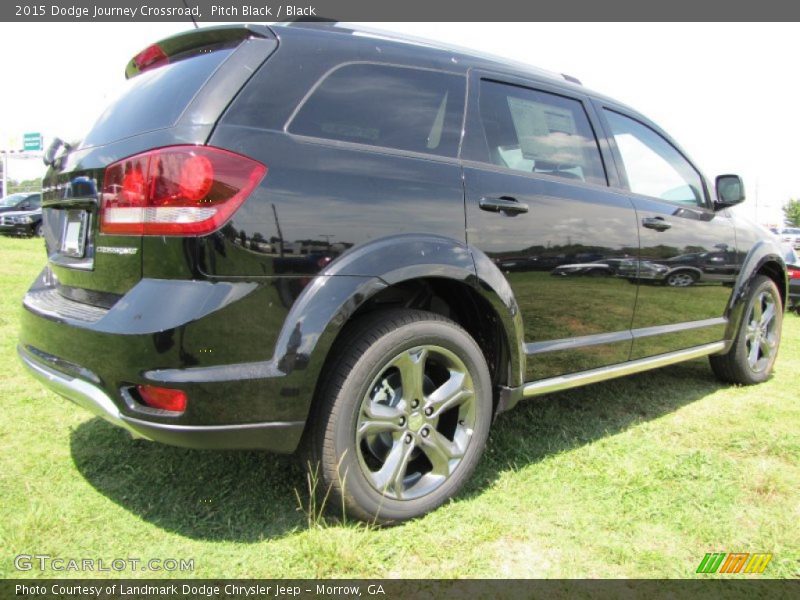 Pitch Black / Black 2015 Dodge Journey Crossroad