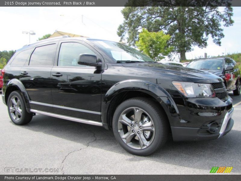 Pitch Black / Black 2015 Dodge Journey Crossroad