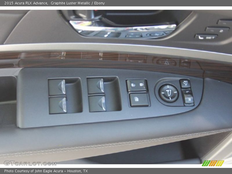 Graphite Luster Metallic / Ebony 2015 Acura RLX Advance