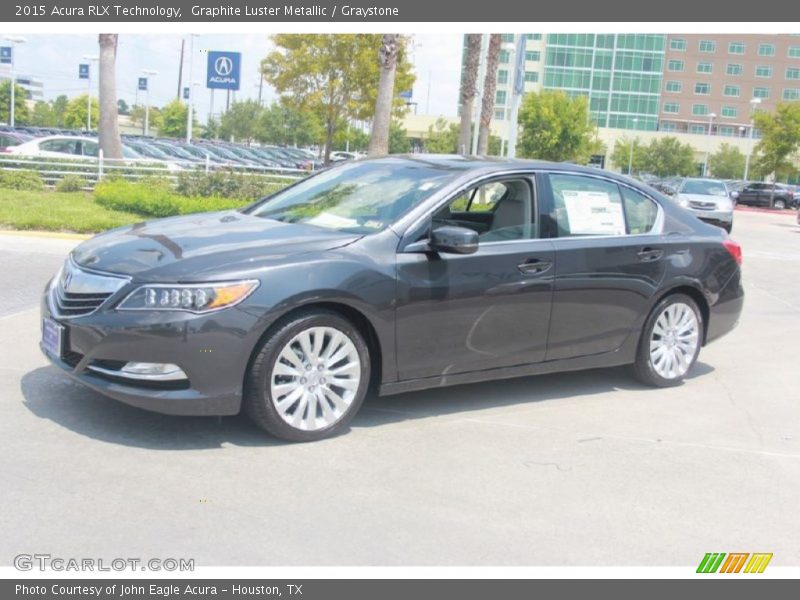 Graphite Luster Metallic / Graystone 2015 Acura RLX Technology