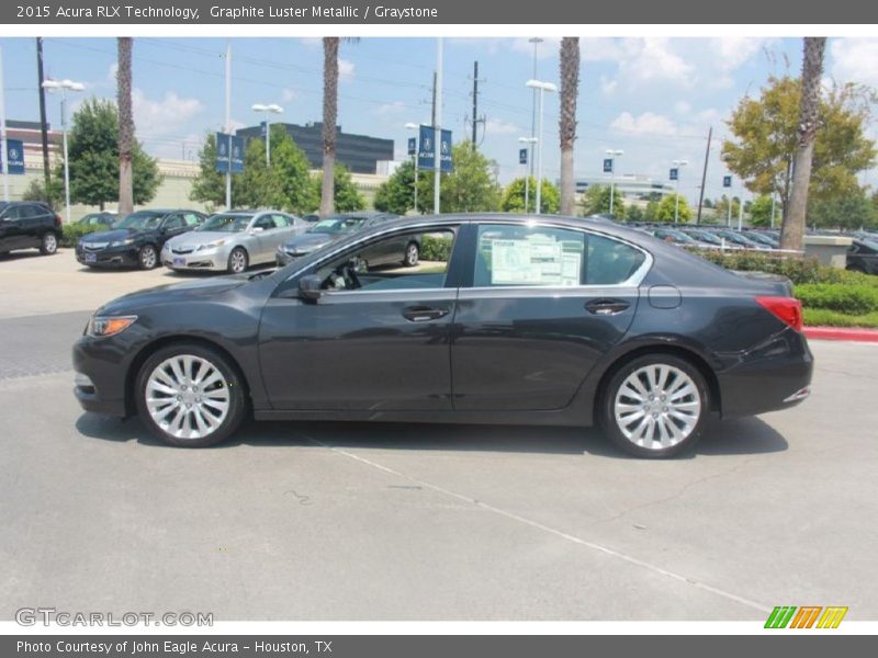 Graphite Luster Metallic / Graystone 2015 Acura RLX Technology