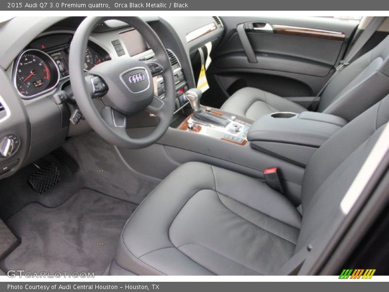  2015 Q7 3.0 Premium quattro Black Interior