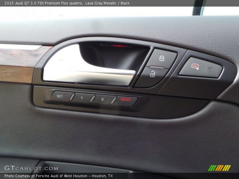 Controls of 2015 Q7 3.0 TDI Premium Plus quattro