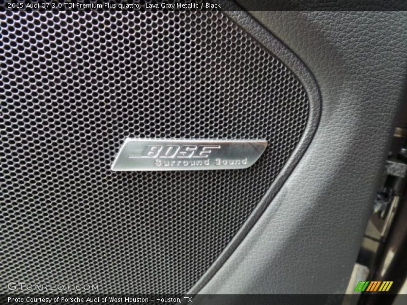 Lava Gray Metallic / Black 2015 Audi Q7 3.0 TDI Premium Plus quattro