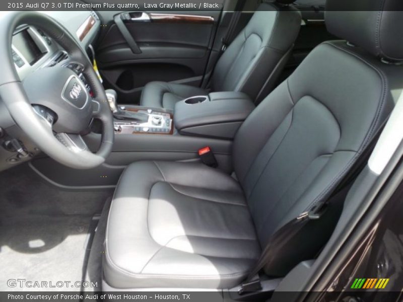 Lava Gray Metallic / Black 2015 Audi Q7 3.0 TDI Premium Plus quattro